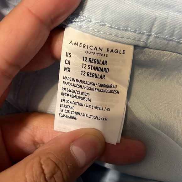 Baby blue high rise skirt - Picture 9 of 9